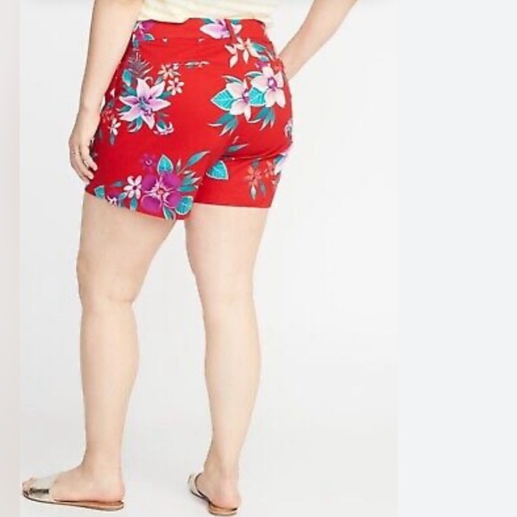 Mid-Rise Printed Plus-Size Everyday Shorts - 5-Inch Inseam - Picture 2 of 2
